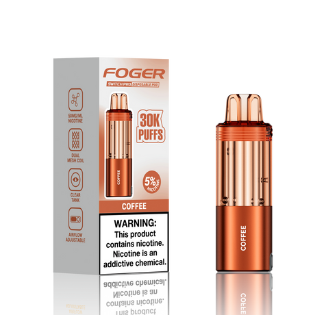 Foger Switch Pro 30K Disposable POD 5ct Display