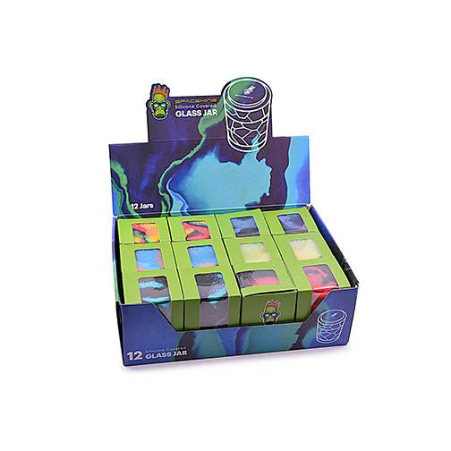 Space King Silicone and Glass Small Jar 12ct Display