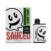 Half Bak'd Sauce'd Exotix Live Resin THC-A, THC-P, THC-B, Delta-9 Disposable 5ct Box