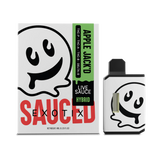 Half Bak'd Sauce'd Exotix Live Resin THC-A, THC-P, THC-B, Delta-9 Disposable 5ct Box