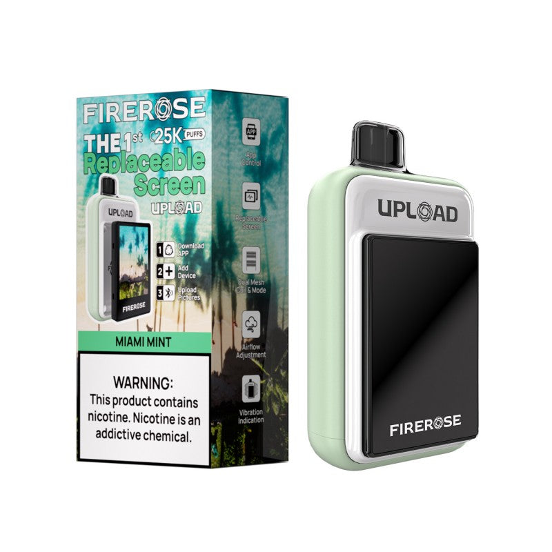 Firerose Upload 25000 Disposable w/ Removable Screen