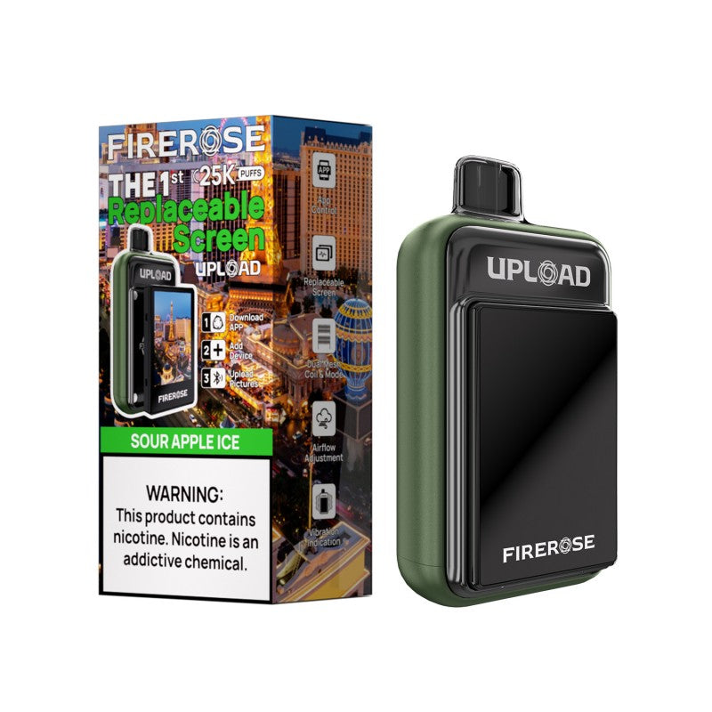 Firerose Upload 25000 Disposable w/ Removable Screen