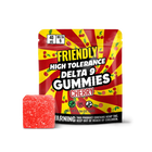Friendly High Tolerance 40mg D9 Single Gummies 10ct Display