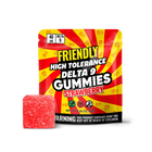 Friendly High Tolerance 40mg D9 Single Gummies 10ct Display