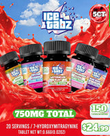 Ice Tabz 750mg 5ct Hydroxy Bottle