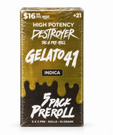 DESTROYER THC-A Pre Roll 5 Pk 10G