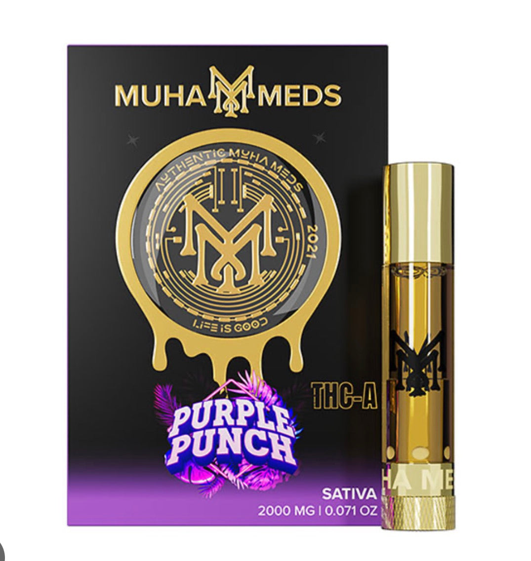 Muha meds Thc-A Carts 2G