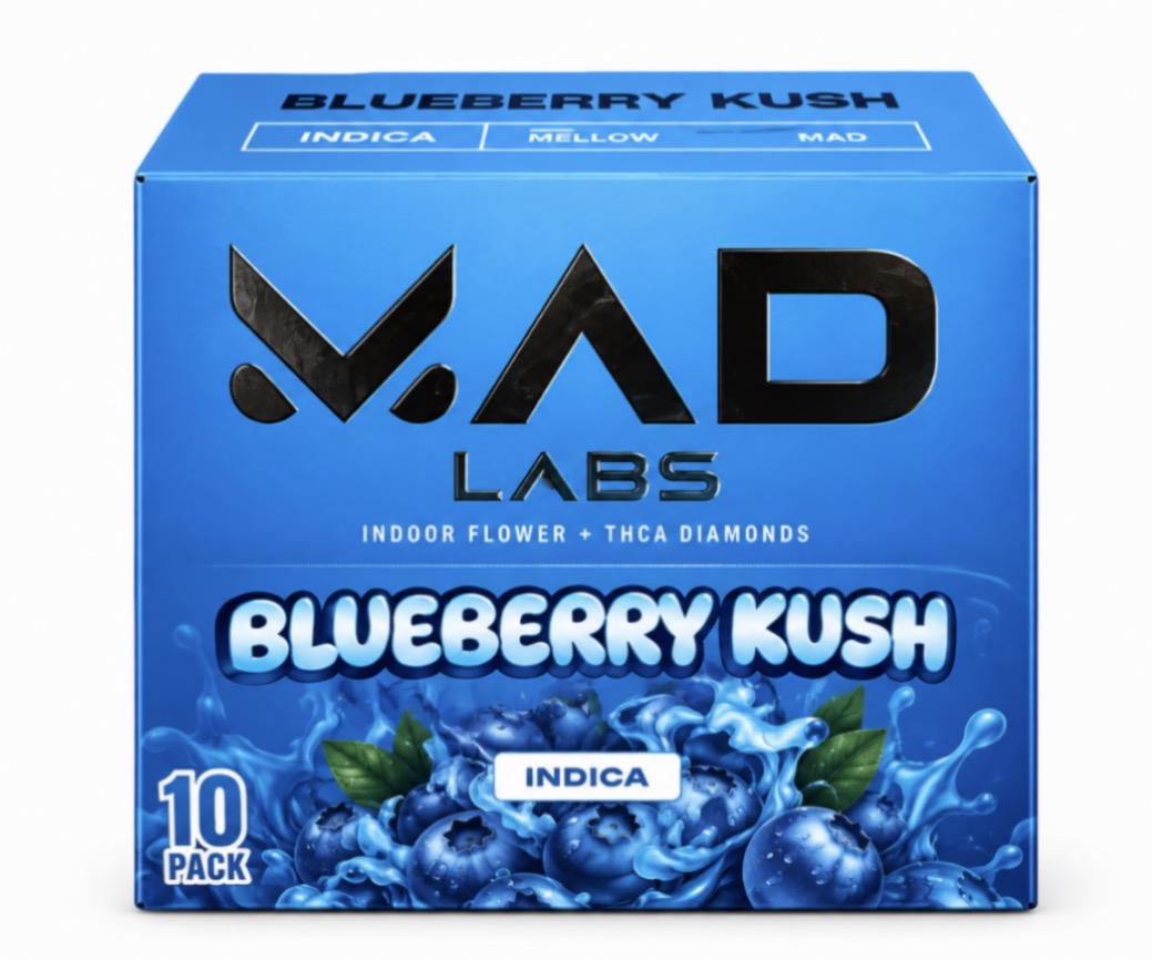 MAD 1.5G DIAMOND PRE ROLLS THCA 10 pk