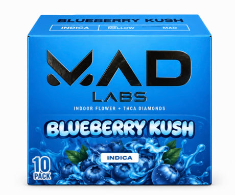MAD 1.5G DIAMOND PRE ROLLS THCA 10 pk