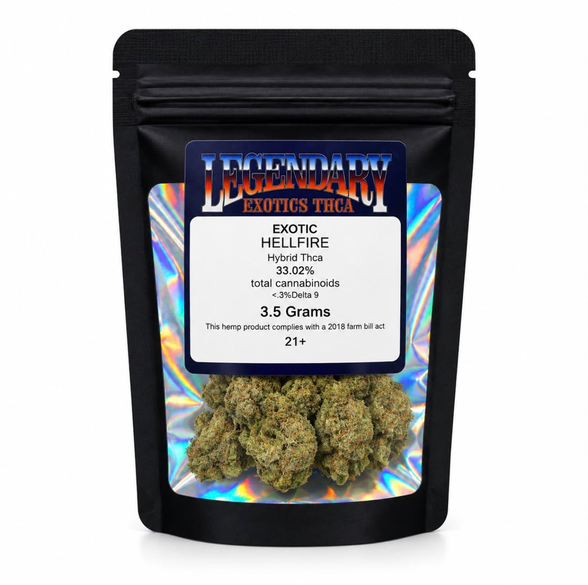 Legendary Exotics THCA – Premium Exotic Flower | 3.5 Gram Collection