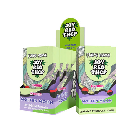 FLYING HORSE JOY RED THCP PREROLL 5PK