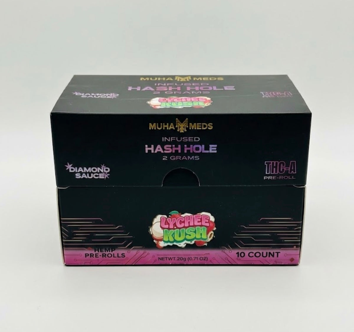 MUHA MEDS Hash Hole 2G pre roll      10Ct