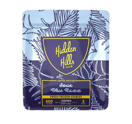 Hidden hills club 1,000 MG           500MG Edibles (2 ct)