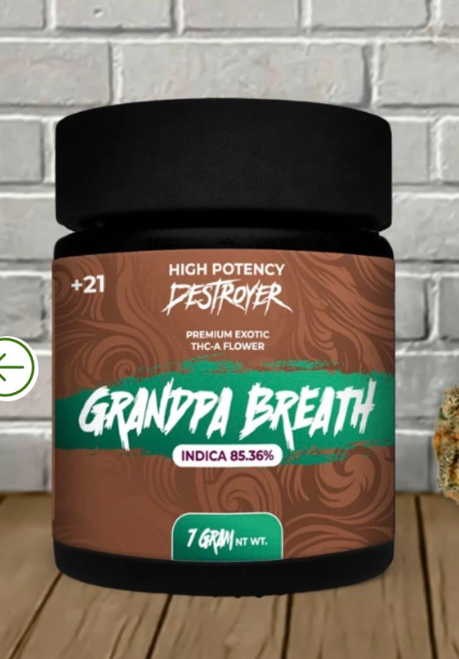 Destroy HIGH POTENCY THC-A 7GM Flower