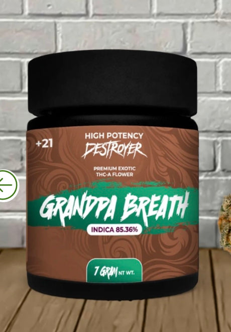 Destroy HIGH POTENCY THC-A 7GM Flower