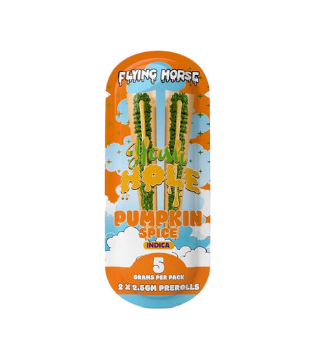 FLYING HORSE 2.5G HASH HOLE PREROLL THC-P 2PK 5CT/BX