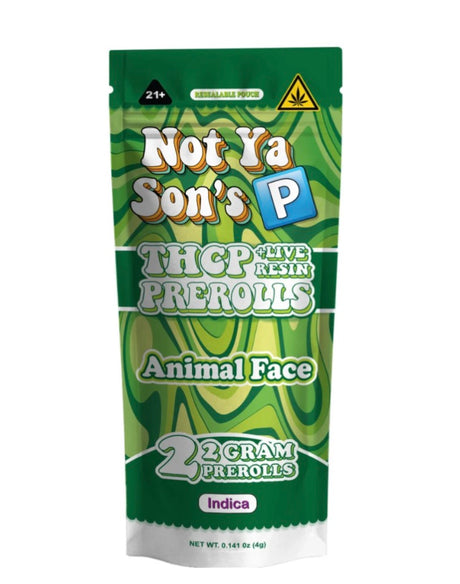 Not Ya Son's Weed 4g 2ct THC-P Prerolls 10ct Display
