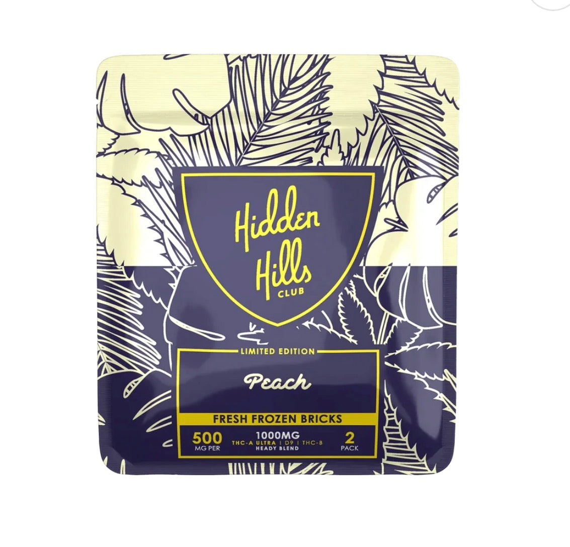 Hidden hills club 1,000 MG           500MG Edibles (2 ct)