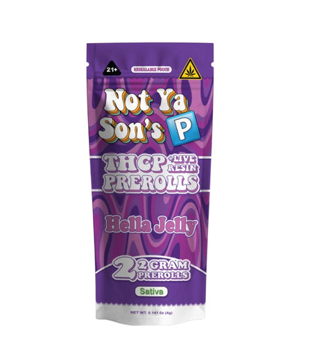 Not Ya Son's Weed 4g 2ct THC-P Prerolls 10ct Display