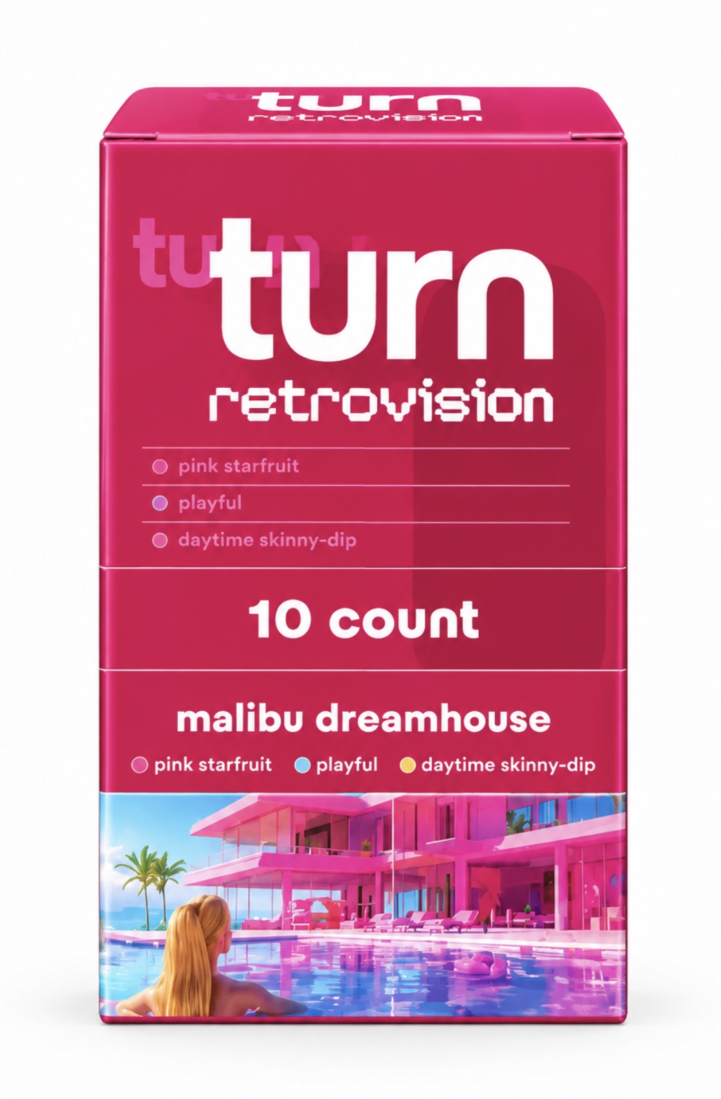 Turn Retrovision THC-A 2G Disposable 10pk