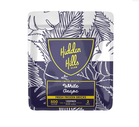 Hidden hills club 1,000 MG           500MG Edibles (2 ct)