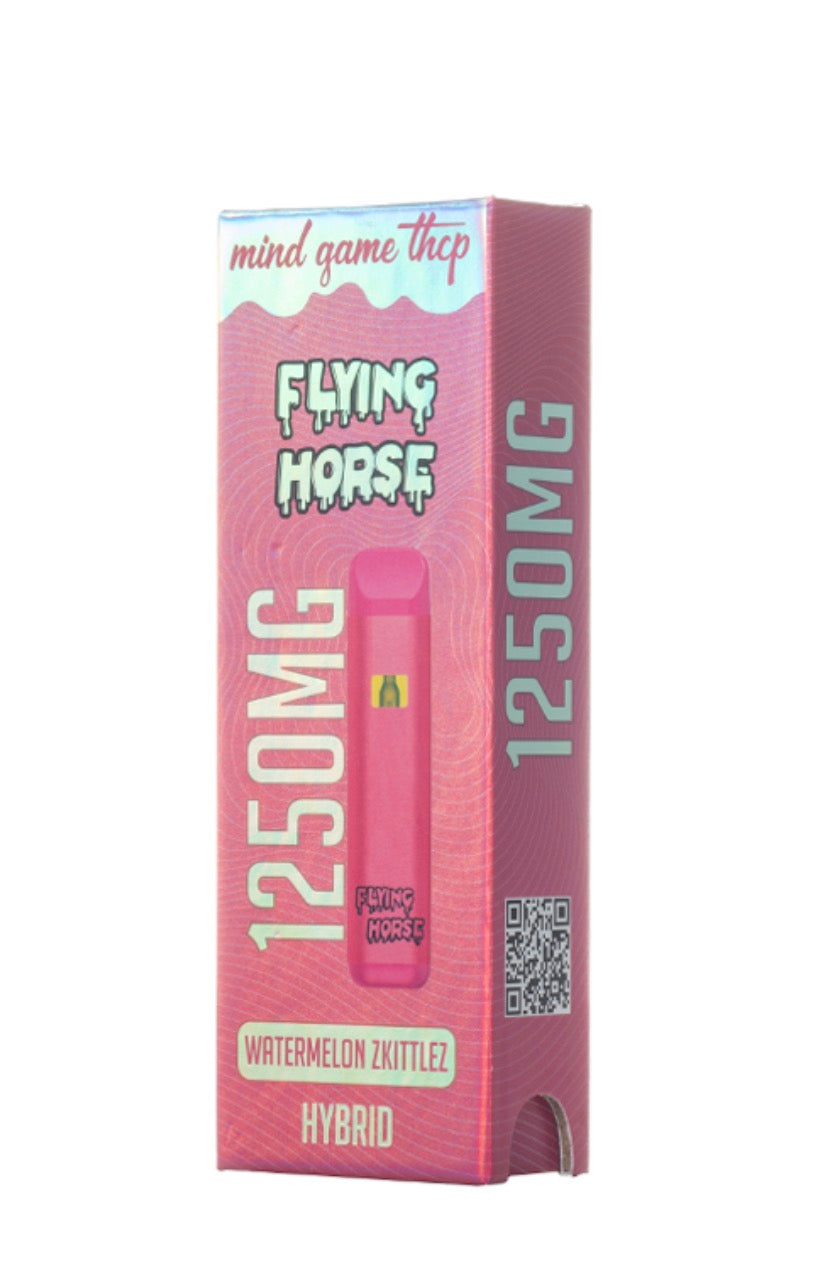 FLYING HORSE 1.25MG MIND GAME THCP DISPOSABLE 5Ct/Bx