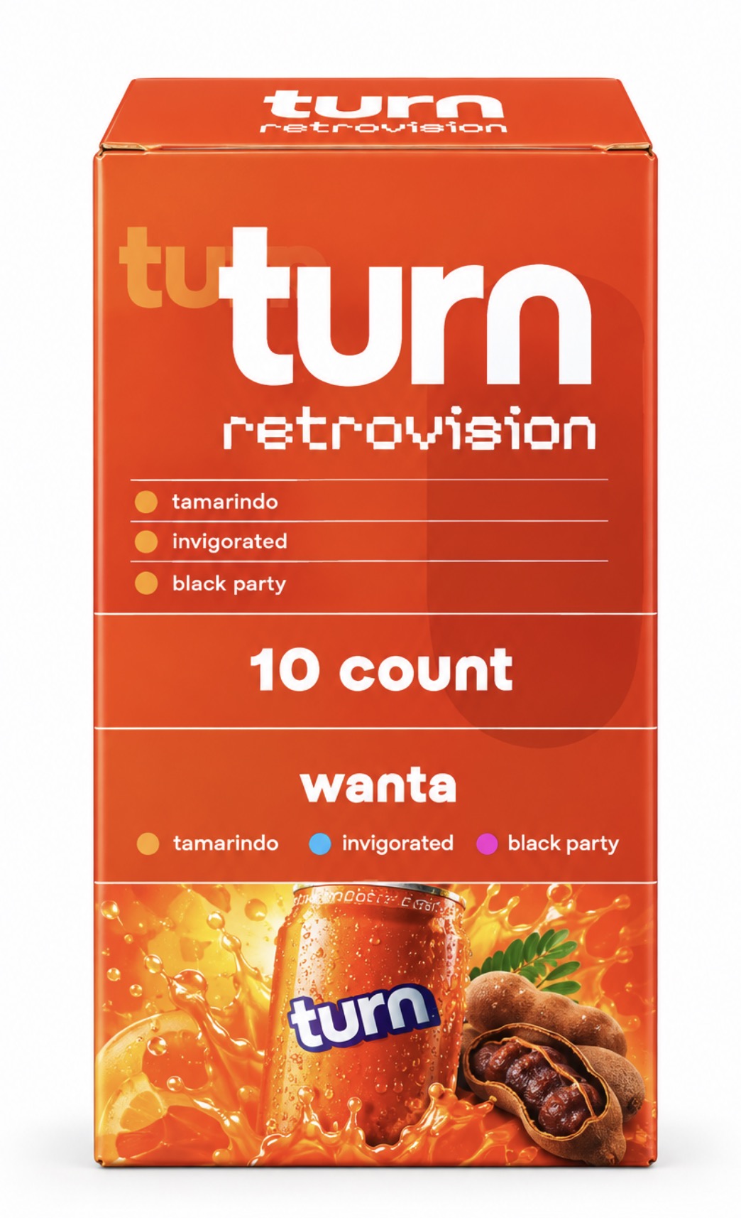 Turn Retrovision THC-A 2G Disposable 10pk
