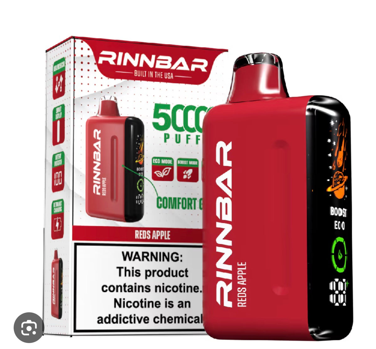 RINNBAR 50k Puffs Disposable