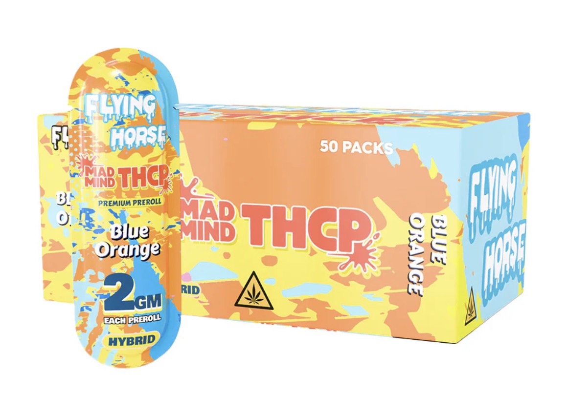 FLYING HORSE 2GM MAD MIND THCP 2GM PREROLL 50CT/BX