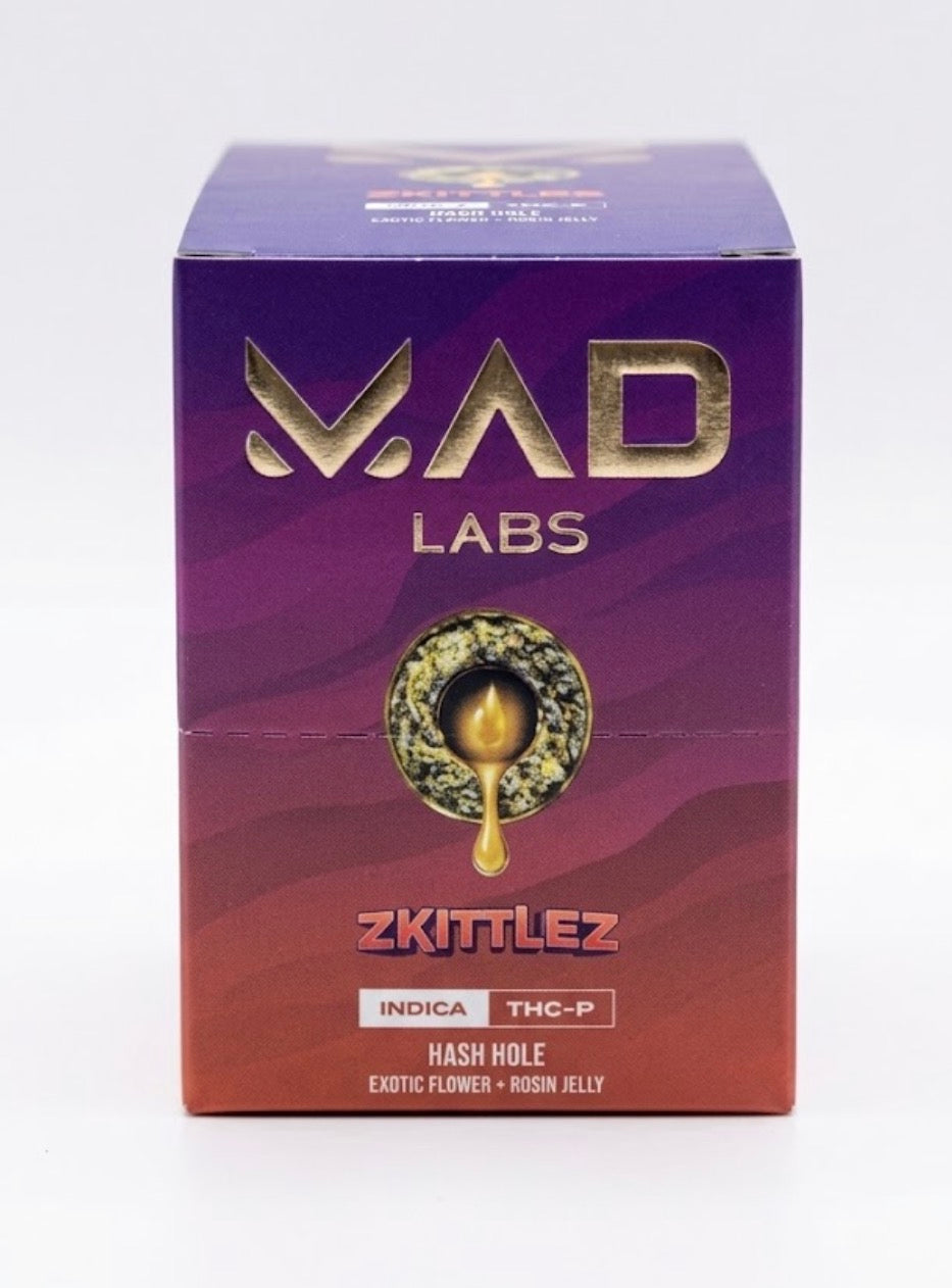 MAD LABS 2G HASH ROLLS THC-P.  10 pk