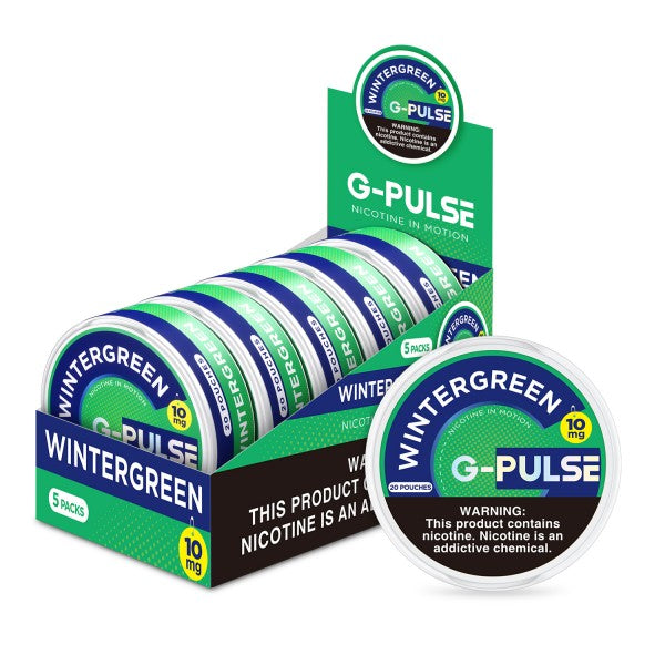 G-Pulse by Geek Bar 10mg Nicotine Pouches 5ct Display