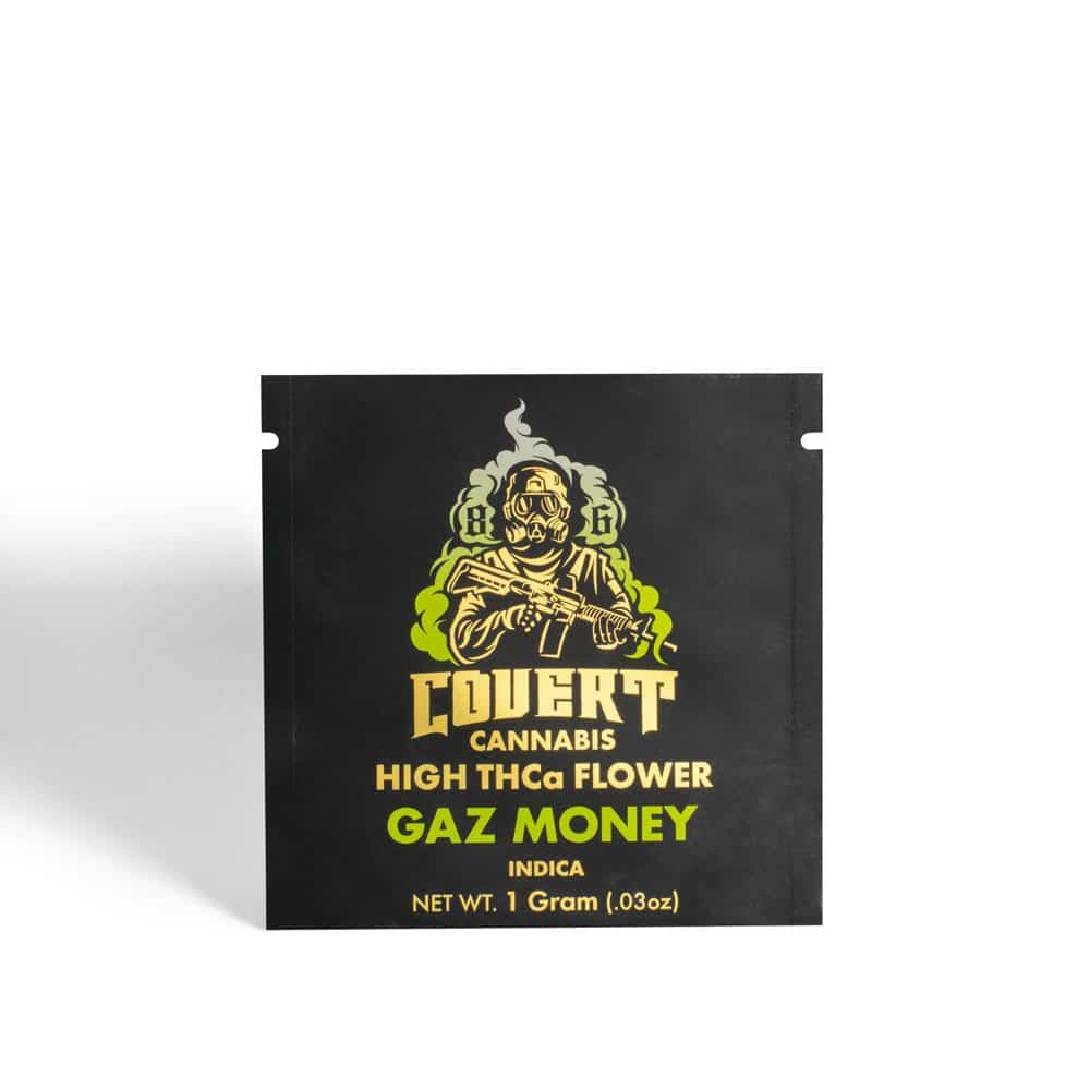 Covert High THCa Flower – 1 Gram 50ct Jar