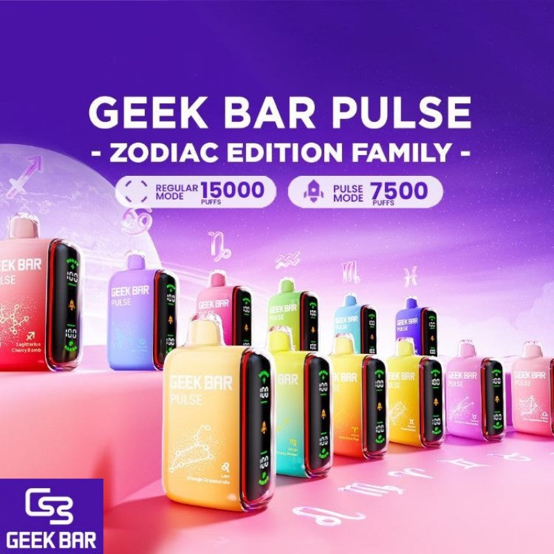 Geek Bar Pulse Disposable + Frozen Edition 5ct Box