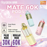 Geekbar Mate 60K Disposable Pod 5ct Display
