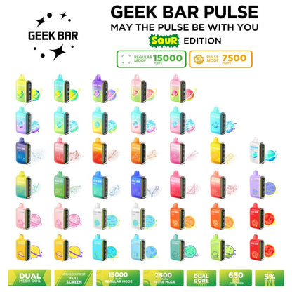 Geek Bar Pulse Disposable - Sour Edition