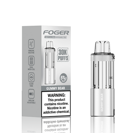 Foger Switch Pro 30K Disposable POD 5ct Display