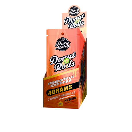 Hazy Mary 4g/2ct Donut Rolls 10ct Display