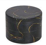 Aluminum 50MM Marble Colored Grinder 12ct Display