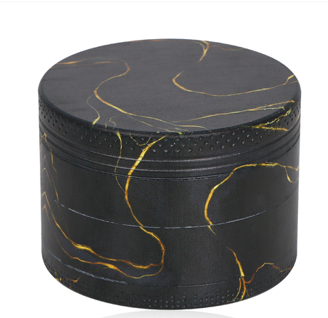 Aluminum 50MM Marble Colored Grinder 12ct Display