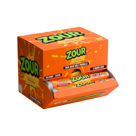Zour Stash 2g THCA Hash Holes 20ct Display