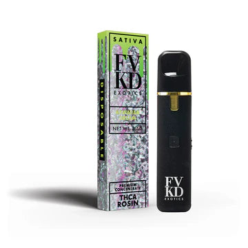 FVKD Exotics 3.5g THC-A Live Rosin Disposable