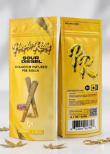 Purple Rain 2ct Diamond Infused 1.5g Pre Rolls 10ct Display