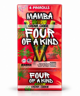 Mamba Four of a Kind 4ct 2g THC-A Pre Rolls 10ct Display