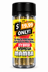 Mamba THC-A 10ct 2g Pre-Rolls Jar MSRP $19.99