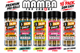 Mamba THC-A 10ct 2g Pre-Rolls Jar MSRP $19.99