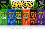 Bakrs Triplets 3 pack 2g THC-A Pre Rolls 10ct Display