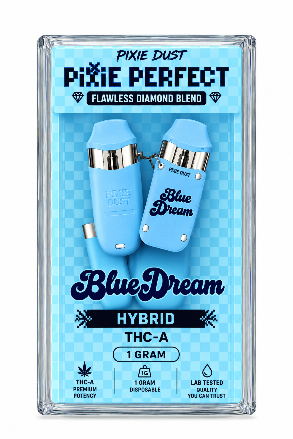 Pixie Perfect THC-A Disposable Vape – 1 Gram – 5 Ct Display