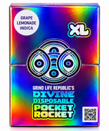 XL Divine Disposable Pocket Rocket 2G 10 count display  – 3 Flavor Collection