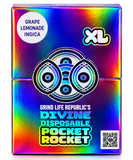 XL Divine Disposable Pocket Rocket 2G 10 count display  – 3 Flavor Collection