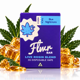 FLWR Bar 3G Live Rosin Blend — 5 Count Display